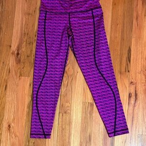 🐳 Purple Patterned Women's Leggings 🐳